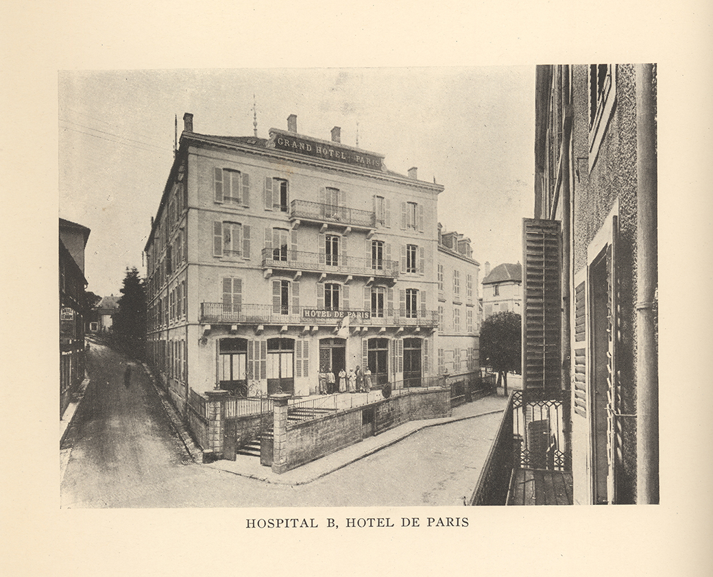 Hotel de Paris, Hospital B of Base Hospital 32